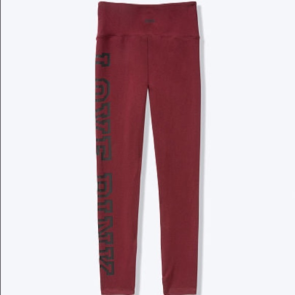 NWT Victoria’s Secret Pink high waisted leggings - Picture 4 of 5